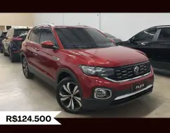 VOLKSWAGEN T-CROSS 1.4 250 TSI TOTAL FLEX HIGHLINE AUTOMÁTICO VOLKSWAGEN T-CROSS 1.4 250 TSI TOTAL FLEX HIGHLINE AUTOMÁTICO