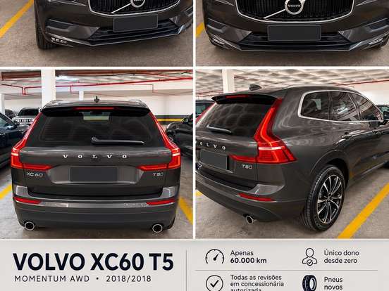 VOLVO-XC60-2.0 T5 GASOLINA MOMENTUM AWD GEARTRONIC VOLVO-XC60-2018