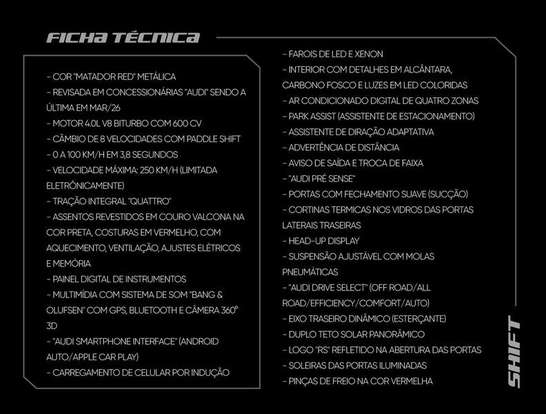 AUDI-RS Q8-4.0 V8 TWINTURBO MHEV TIPTRONIC AUDI-RS Q8-2023