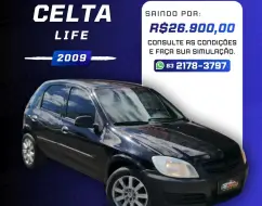 CHEVROLET CELTA 1.0 MPFI LIFE 8V FLEX 4P MANUAL CHEVROLET CELTA 1.0 MPFI LIFE 8V FLEX 4P MANUAL