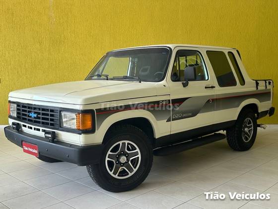 CHEVROLET D20 4.0 CUSTOM DE LUXE CS 8V TURBO DIESEL 2P MANUAL