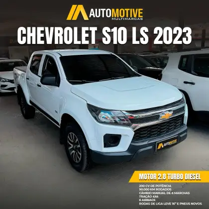 CHEVROLET S10 2.8 16V TURBO DIESEL LS CD 4X4 MANUAL CHEVROLET S10 2.8 16V TURBO DIESEL LS CD 4X4 MANUAL