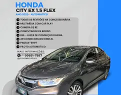 HONDA CITY 1.5 EX 16V FLEX 4P AUTOMÁTICO HONDA CITY 1.5 EX 16V FLEX 4P AUTOMÁTICO