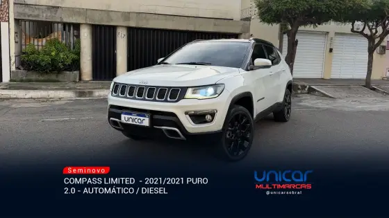 JEEP COMPASS 2.0 16V DIESEL LIMITED 4X4 AUTOMÁTICO