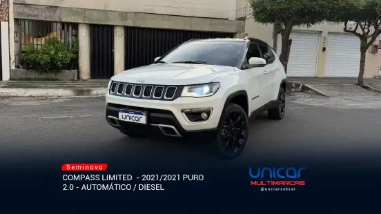 JEEP-COMPASS-2.0 16V DIESEL LIMITED 4X4 AUTOMÁTICO JEEP-COMPASS-2021