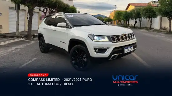 JEEP-COMPASS-2.0 16V DIESEL LIMITED 4X4 AUTOMÁTICO JEEP-COMPASS-2021
