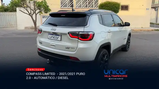 JEEP-COMPASS-2.0 16V DIESEL LIMITED 4X4 AUTOMÁTICO JEEP-COMPASS-2021