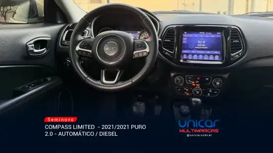 JEEP-COMPASS-2.0 16V DIESEL LIMITED 4X4 AUTOMÁTICO JEEP-COMPASS-2021