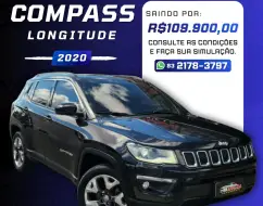 JEEP COMPASS 2.0 16V DIESEL LONGITUDE 4X4 AUTOMÁTICO JEEP COMPASS 2.0 16V DIESEL LONGITUDE 4X4 AUTOMÁTICO