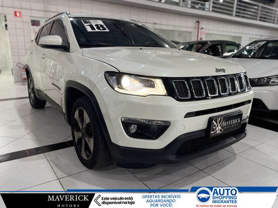 JEEP-COMPASS-2.0 16V FLEX LONGITUDE AUTOMÁTICO JEEP-COMPASS-2018