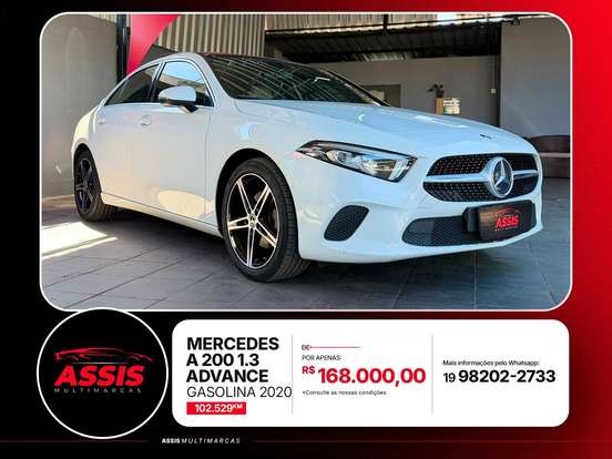 MERCEDES-BENZ-A 200-1.3 CGI GASOLINA ADVANCE SEDAN 7G-DCT MERCEDES-BENZ-A 200-2020