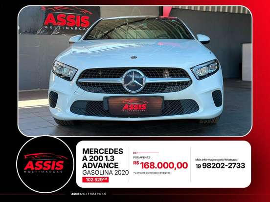 MERCEDES-BENZ-A 200-1.3 CGI GASOLINA ADVANCE SEDAN 7G-DCT MERCEDES-BENZ-A 200-2020