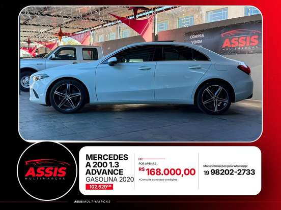MERCEDES-BENZ-A 200-1.3 CGI GASOLINA ADVANCE SEDAN 7G-DCT MERCEDES-BENZ-A 200-2020