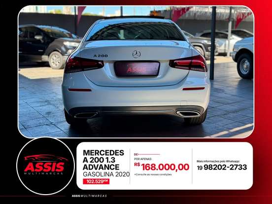 MERCEDES-BENZ-A 200-1.3 CGI GASOLINA ADVANCE SEDAN 7G-DCT MERCEDES-BENZ-A 200-2020