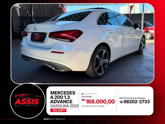 MERCEDES-BENZ-A 200-1.3 CGI GASOLINA ADVANCE SEDAN 7G-DCT MERCEDES-BENZ-A 200-2020