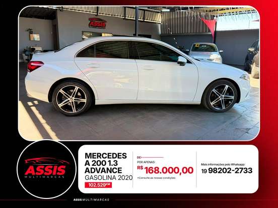 MERCEDES-BENZ-A 200-1.3 CGI GASOLINA ADVANCE SEDAN 7G-DCT MERCEDES-BENZ-A 200-2020