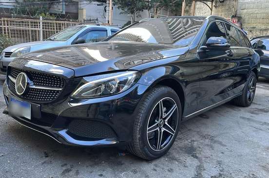 MERCEDES-BENZ-C 180-1.6 CGI 16V TURBO GASOLINA 4P AUTOMÁTICO MERCEDES-BENZ-C 180-2015