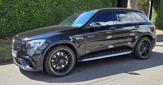 MERCEDES-BENZ-GLC 63 AMG-4.0 V8 TURBO GASOLINA 4MATIC+ SPEEDSHIFT MERCEDES-BENZ-GLC 63 AMG-2018