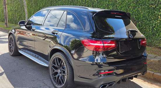 MERCEDES-BENZ-GLC 63 AMG-4.0 V8 TURBO GASOLINA 4MATIC+ SPEEDSHIFT MERCEDES-BENZ-GLC 63 AMG-2018