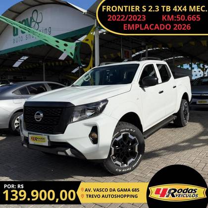 NISSAN FRONTIER 2.3 16V TURBO DIESEL S CD 4X4 MANUAL