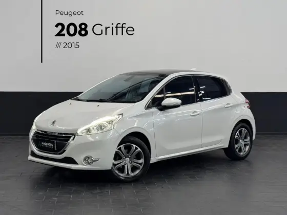 PEUGEOT 208 1.6 GRIFFE 16V FLEX 4P AUTOMÁTICO PEUGEOT 208 1.6 GRIFFE 16V FLEX 4P AUTOMÁTICO