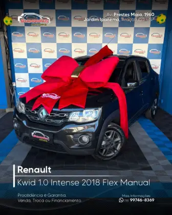 RENAULT KWID 1.0 12V SCE FLEX INTENSE MANUAL RENAULT KWID 1.0 12V SCE FLEX INTENSE MANUAL