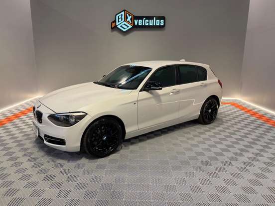 BMW-118i-1.6 SPORT GP 16V TURBO GASOLINA 4P AUTOMÁTICO BMW-118i-2012