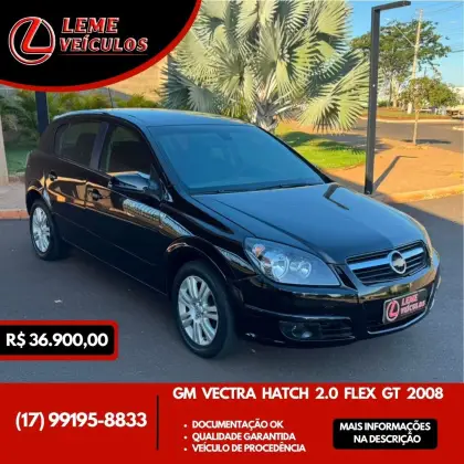 CHEVROLET VECTRA 2.0 MPFI GT HATCH 8V FLEX 4P MANUAL CHEVROLET VECTRA 2.0 MPFI GT HATCH 8V FLEX 4P MANUAL