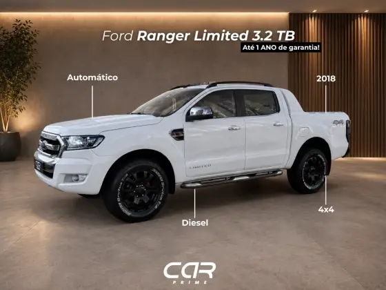 FORD RANGER 3.2 LIMITED 4X4 CD 20V DIESEL 4P AUTOMÁTICO FORD RANGER 3.2 LIMITED 4X4 CD 20V DIESEL 4P AUTOMÁTICO