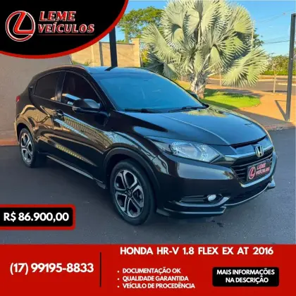 HONDA HR-V 1.8 16V FLEX EX 4P AUTOMÁTICO HONDA HR-V 1.8 16V FLEX EX 4P AUTOMÁTICO