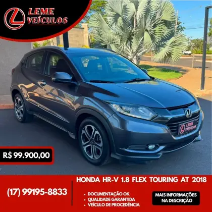 HONDA HR-V 1.8 16V FLEX TOURING 4P AUTOMÁTICO HONDA HR-V 1.8 16V FLEX TOURING 4P AUTOMÁTICO