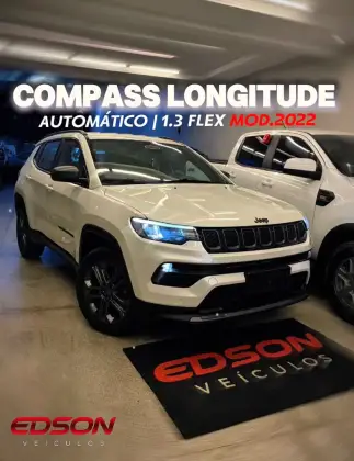 JEEP COMPASS 1.3 T270 TURBO FLEX LONGITUDE AT6 JEEP COMPASS 1.3 T270 TURBO FLEX LONGITUDE AT6