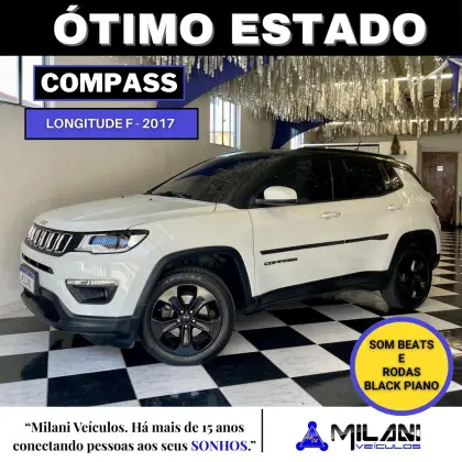 JEEP COMPASS 2.0 16V FLEX LONGITUDE AUTOMÁTICO JEEP COMPASS 2.0 16V FLEX LONGITUDE AUTOMÁTICO
