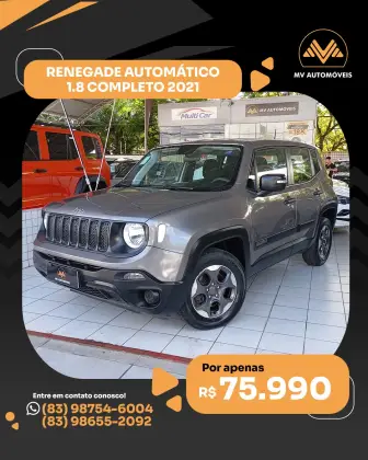 JEEP RENEGADE 1.8 16V FLEX 4P AUTOMÁTICO JEEP RENEGADE 1.8 16V FLEX 4P AUTOMÁTICO