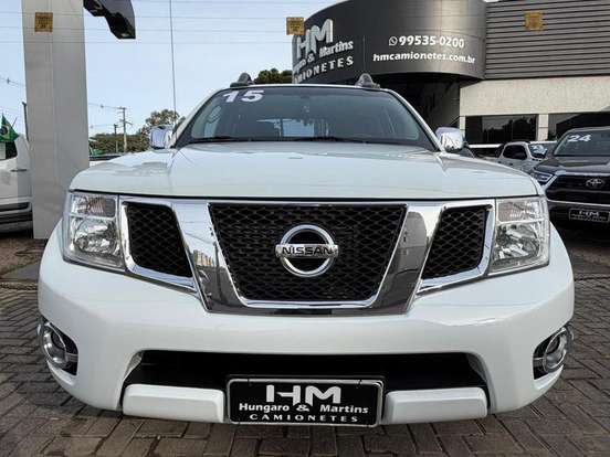 NISSAN-FRONTIER-2.5 SL 4X4 CD TURBO ELETRONIC DIESEL 4P AUTOMÁTICO NISSAN-FRONTIER-2015