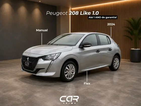 PEUGEOT 208 1.0 FIREFLY FLEX LIKE MANUAL PEUGEOT 208 1.0 FIREFLY FLEX LIKE MANUAL