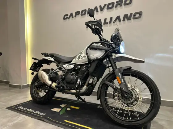 ROYAL ENFIELD HIMALAYAN 450 KAMET WHITE ROYAL ENFIELD HIMALAYAN 450 KAMET WHITE