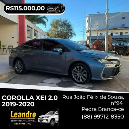 TOYOTA COROLLA 2.0 VVT-IE FLEX XEI DIRECT SHIFT