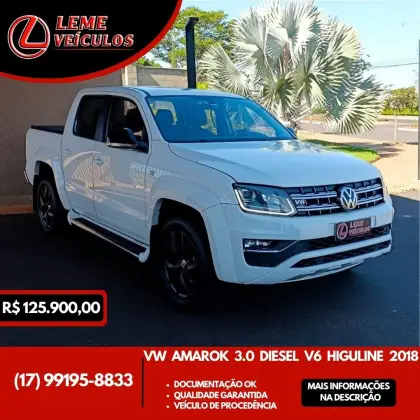 VOLKSWAGEN AMAROK 3.0 V6 TDI DIESEL HIGHLINE CD 4MOTION AUTOMÁTICO VOLKSWAGEN AMAROK 3.0 V6 TDI DIESEL HIGHLINE CD 4MOTION AUTOMÁTICO