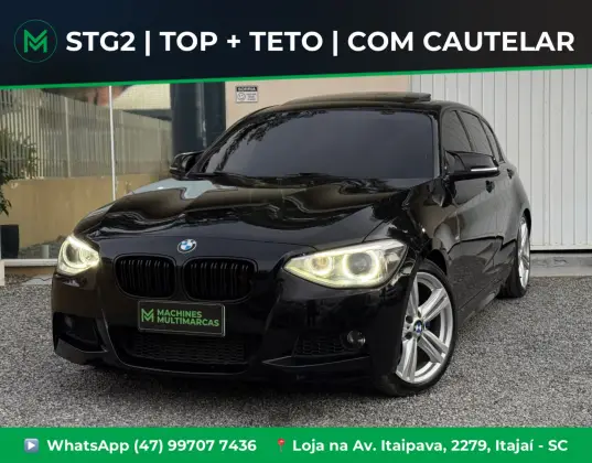 BMW 125i 2.0 M SPORT 16V FLEX 4P AUTOMÁTICO BMW 125i 2.0 M SPORT 16V FLEX 4P AUTOMÁTICO
