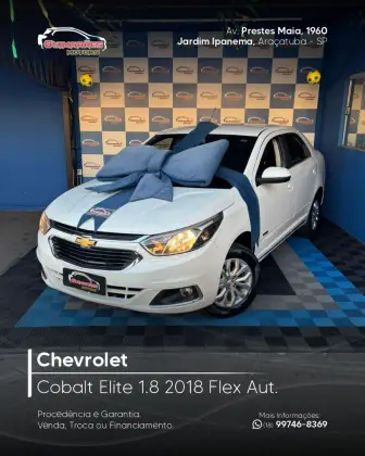 CHEVROLET COBALT 1.8 MPFI ELITE 8V FLEX 4P AUTOMÁTICO