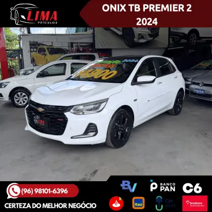 CHEVROLET ONIX 1.0 TURBO FLEX PREMIER AUTOMÁTICO CHEVROLET ONIX 1.0 TURBO FLEX PREMIER AUTOMÁTICO