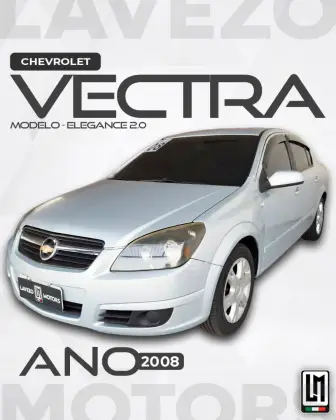 CHEVROLET VECTRA 2.0 MPFI ELEGANCE 8V FLEX 4P MANUAL CHEVROLET VECTRA 2.0 MPFI ELEGANCE 8V FLEX 4P MANUAL