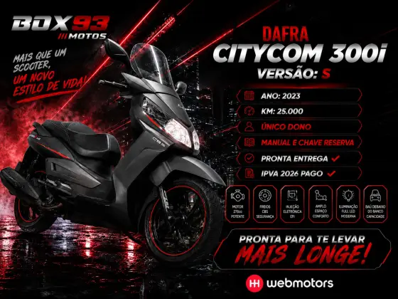 DAFRA CITYCOM S 300i 