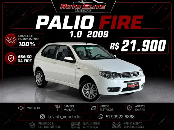 FIAT PALIO 1.0 MPI FIRE 8V FLEX 2P MANUAL FIAT PALIO 1.0 MPI FIRE 8V FLEX 2P MANUAL