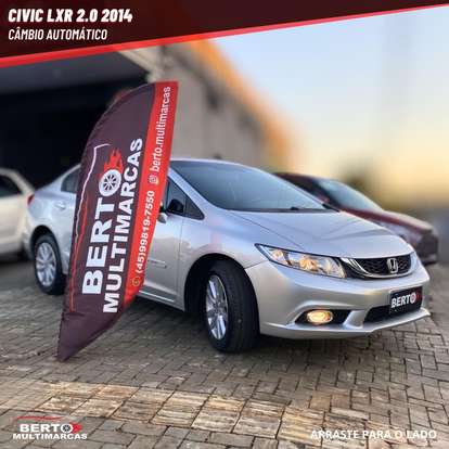 HONDA-CIVIC-2.0 LXR 16V FLEX 4P AUTOMÁTICO HONDA-CIVIC-2014