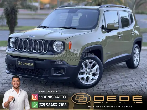 JEEP RENEGADE 1.8 16V FLEX LONGITUDE 4P AUTOMÁTICO JEEP RENEGADE 1.8 16V FLEX LONGITUDE 4P AUTOMÁTICO