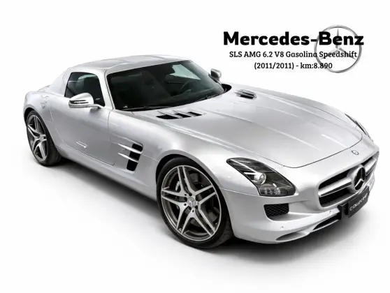 MERCEDES-BENZ SLS AMG 6.2 V8 GASOLINA SPEEDSHIFT MERCEDES-BENZ SLS AMG 6.2 V8 GASOLINA SPEEDSHIFT