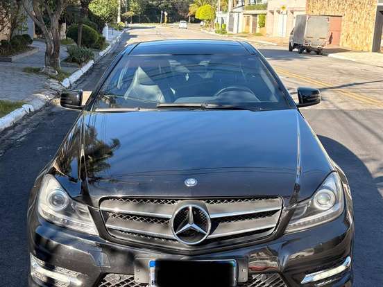 MERCEDES-BENZ-C 180-1.6 CGI COUPE 16V TURBO GASOLINA 2P AUTOMÁTICO MERCEDES-BENZ-C 180-2012