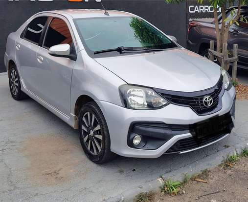 TOYOTA-ETIOS-1.5 PLATINUM SEDAN 16V FLEX 4P AUTOMÁTICO TOYOTA-ETIOS-2018